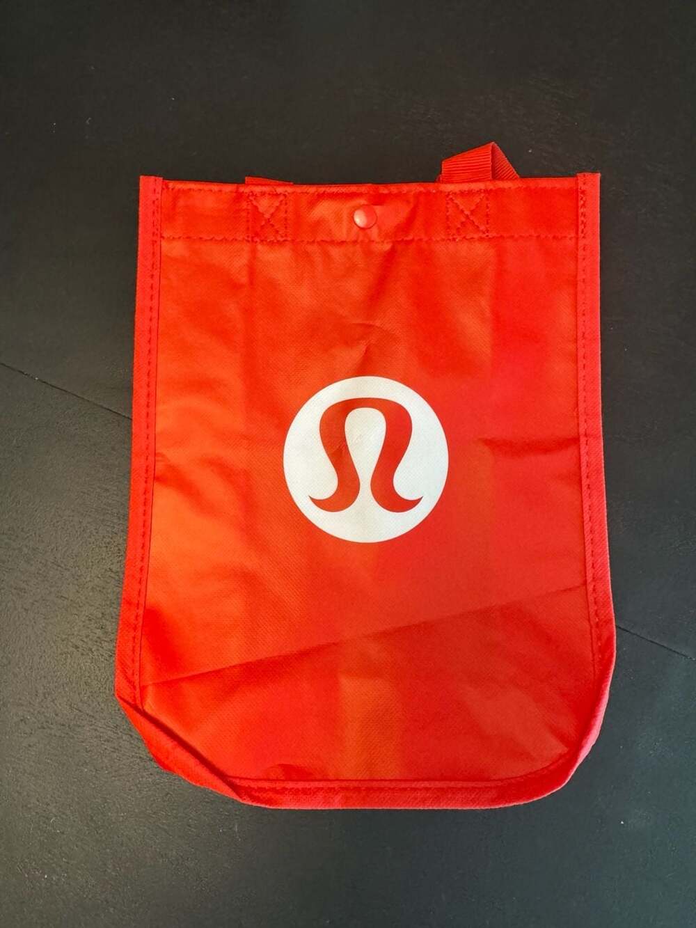 Lululemon Made To Feel Red Reusable Shopping Tote Bag
